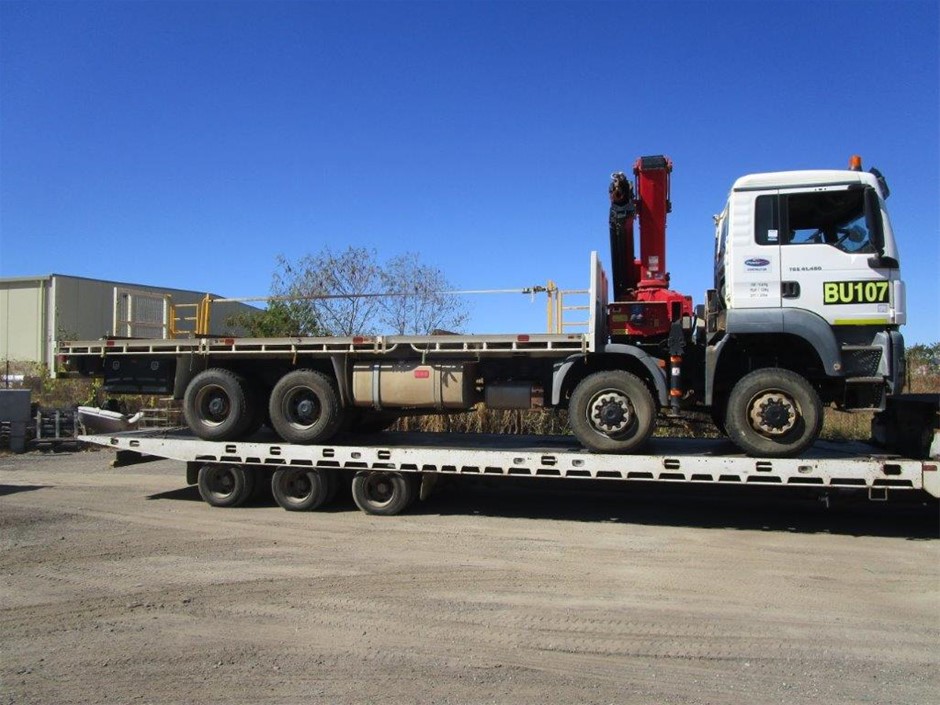 2012 MAN TGA 8 x 8 Crane Truck