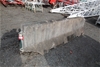 2x Assorted Concrete Barriers