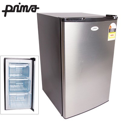 Prima 82L Upright Freezer w Stainless St