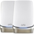 NETGEAR 2pk Orbi Whole Home WiFi 6 Quad-Band Mesh System (RBKE962), AX11000