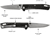 GERBER Gear Zilch Folding Pocket Knife, 78mm Plain Edge Blade, Black. Buye