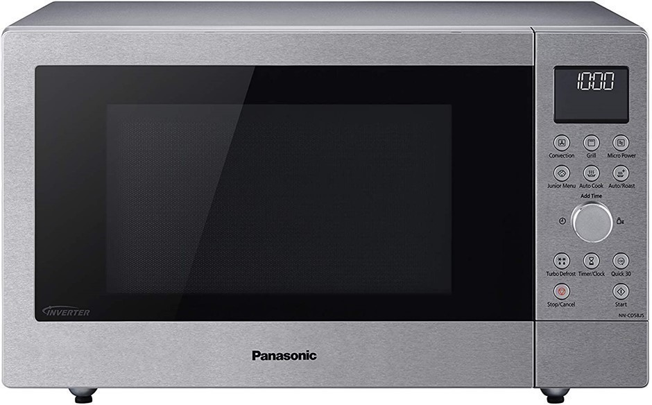 PANASONIC Microwave Oven, Stainless Steel, 47 x 57 x 36 cm.