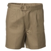 5 x WS Workwear Cotton Drill Shorts, Size 107S, Khaki.  Buyers Note - Disco