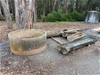 Qty of Assorted Concrete Troughs