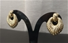 Italian Design 22kt Triple Yellow Gold Plated Earring
