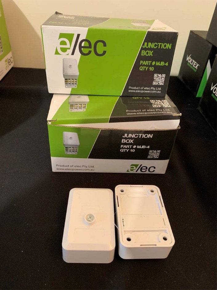 3 x Boxes of E/EC Junction Boxes Auction (0051-3029553) | Grays Australia