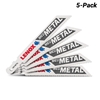 10 Packs of 5 x LENOX Jigsaw Blades, 92.2mm, 24TPI, Metal.