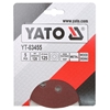 20 x YATO 125mm Abrasive Discs Grit 120 with Holes.