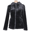 32 DEGREES Women's Faux Fur Jacket, Size L, Gray Fox (Grey).  Buyers Note -