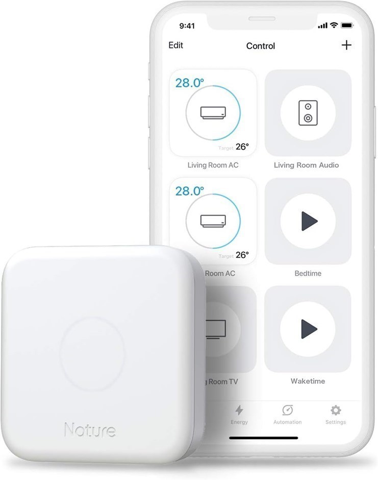 NATURE Remo 3 Smart Universal Remote, Compatible w/ Alexa & Google Home, Wh