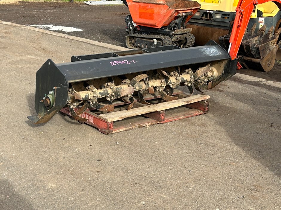 Tiller Attachment & Hydraulic Quick Hitch