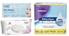 10 x Assorted Baby Wipes Including 6 x HUGGIES Ultimate Micellar Water Wipe