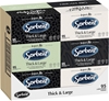 SORBENT Thick & Large White Tissue (12 Boxes x 95 Sheets). NB: Packaging ma