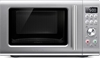 BREVILLE Compact Wave Soft Close Microwave, Model: BMO650SIL, Silver. NB: M