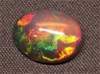 Solid Black Opal, weight 2.45 carats