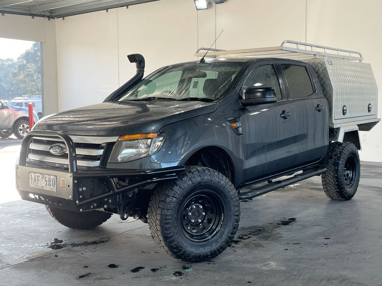 2013 Ford Ranger XLS 4X4 PX Turbo Diesel Manual Dual Cab Auction (0001 ...