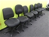 Set of 7 x assorted Clerical Chairs