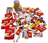 Assorted Choclate Bars & Snacks, Incl: KINDER, KITKAT & More. N.B: Slightly
