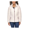 TOMMY HILFIGER Women's Puffer Jacket, Size L, White.  Buyers Note - Discoun