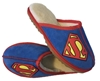 TEAM KICKS Unisex Superman Slippers, Size: W13 / M12, Blue/Red/Yellow.  Buy