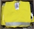 9 x WORKSENSE Womens V-Neck 100% Wool Pullover, Size 26, Yellow/Navy.