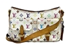 Louis Vuitton White/ Multicolour Monogram Lodge Handbag