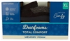 DEARFOAMS Men's Memory Foam Slippers, Size XL (13-14), Coffee.  Buyers Note