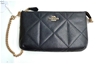 COACH New York Quilted Leather Wristlet