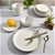 GIBSON Home Rockaway Round Stoneware Dinnerware Set, Service for 4 (12pcs),
