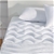 SLEEP ZONE Cooling Queen Mattress Pad, Premium Zoned Quilted Fitted Mattres