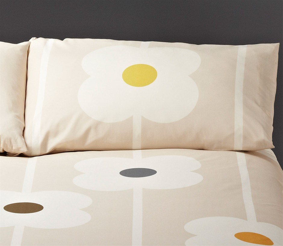 Orla Kiely 100% Cotton Pillowcase Set - 