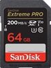 SANDISK 64GB Extreme PRO SDXC UHS-I Memory Card - C10, U3, V30, 4K UHD, SD