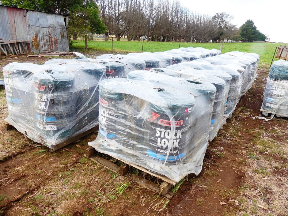 Unused Waratah Station Sheep Fencing Wire 25 Kilometres Auction (01145057038) Grays Australia