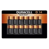 14x DURACELL D14-Size Alkaline Batteries. NB: Not in original packaging.