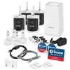 SWANN All Secure 650 2K Wireless Security Kit With 4 X Wire Free Camera + P