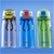 2 x ZULU Flex Tritan Leak-Proof Locking Lid 3pk Water Bottles, 473ml (Blue,