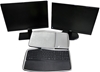 2 x Monitors and 1 x Wireless keyboard