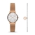 ARMANI Exchange Lola Rose Gold Women's Watch Gift Set, AX7121. NB: minor sc