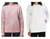 2 x Women's Assorted Jumpers, Size S, Incl: ELLE & SIGNATURE, Pink & Beige/