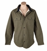 JACHS NEW YORK Sherpa Lined Corduroy Shirt Jacket, Size: 2XL, Olive, 164045