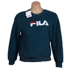 FILA Kids' Teddy Crew, Size 8, 100% Polyester, Teal (027), 163584. NB: some