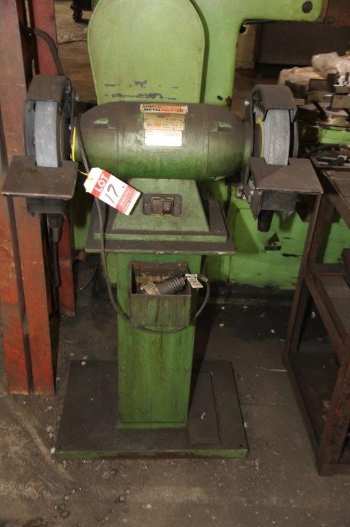 HAFCO BG-12 Double Ended Pedestal Grinder