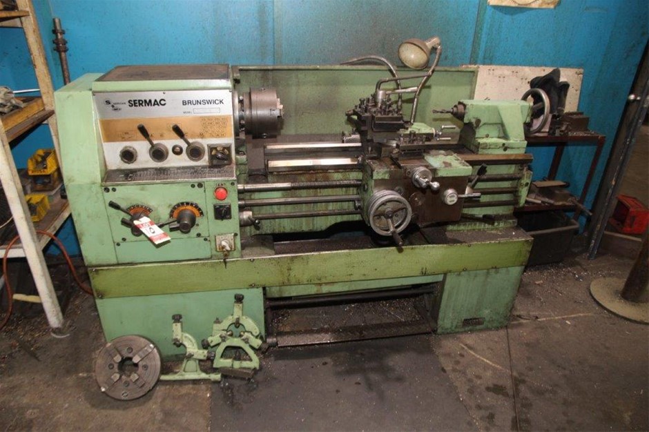 Sermac Brunswick L2x750 Gap Bed Lathe