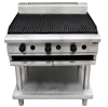 WALDORF GAS 900mm CHARGRILL WITH STAND