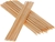 10 x AI DE CHEF 6026 Bamboo Skewers, Beige, 100 Count.