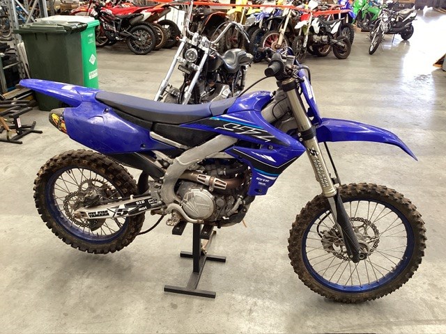 Yamaha 450F Motorcycle