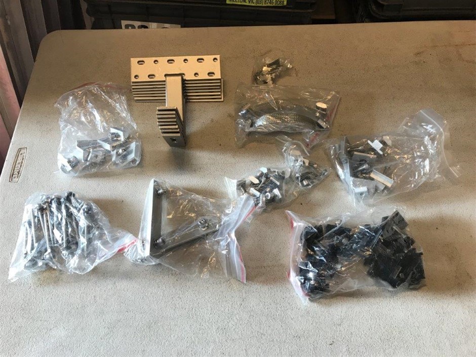 3 Packs of Assorted Steel Brackets and Fasteners Auction (0566-3029756 ...