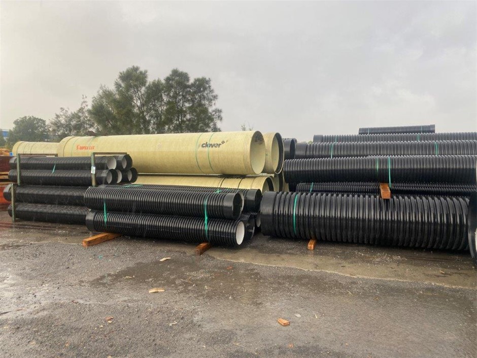 EOI - Large Quantity of Assorted Stormwater Piping