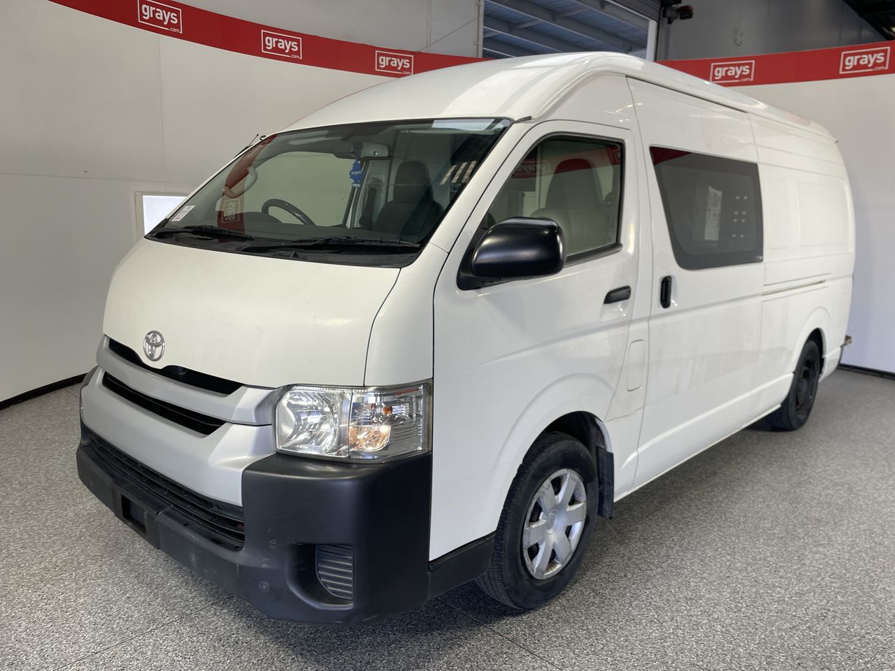 2014 Toyota HiAce SUPER LWB KDH221R Turbo Diesel Automatic Van