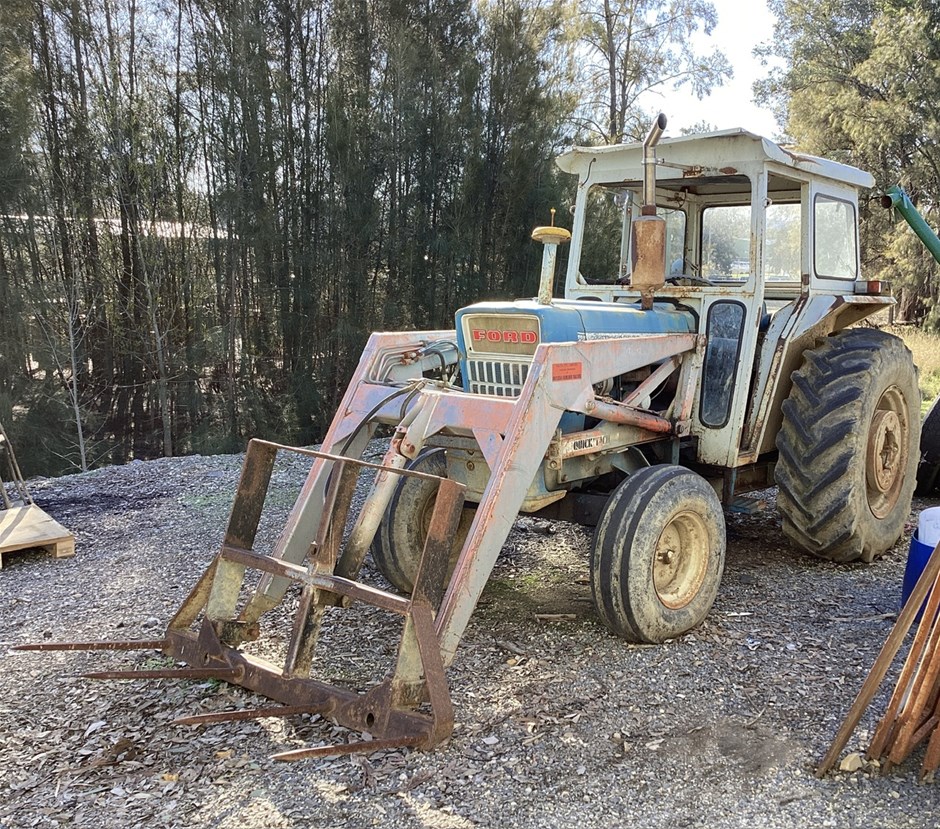 Ford B1013M Tractor Loader and Honda CRF230 Trail Bike